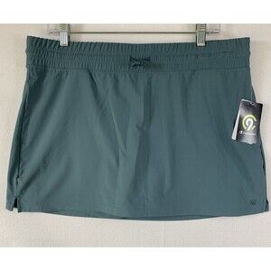 C9 Champion Skort Women XL Teal Active Pull On Skirt Sport Golf Tennis Short Gym